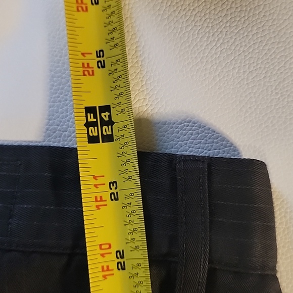 VOLCOM STONE Mens Black Striped Casual Size 31 Shorts - Picture 8 of 8